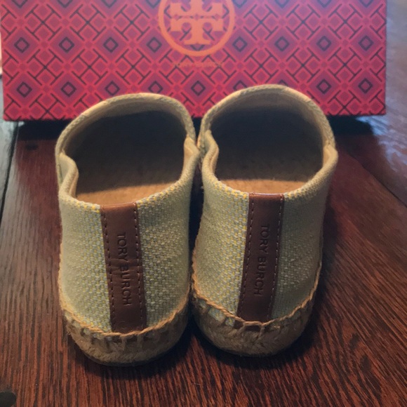 SOLDTory Burch Lonnie flat espadrille Ella canvas - Picture 8 of 8